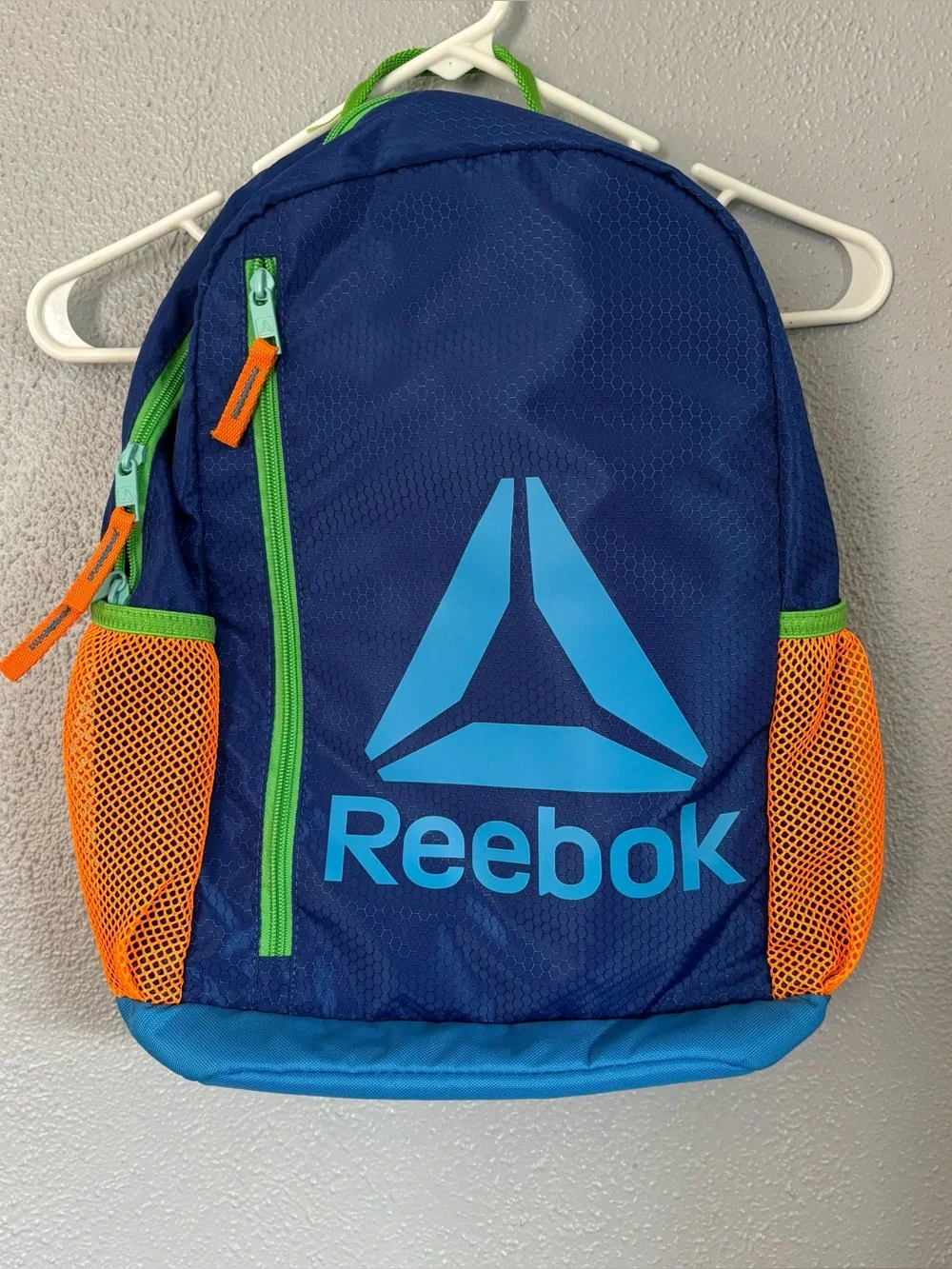 NWT Reebok Surf Blue Green Orange Reese Backpack